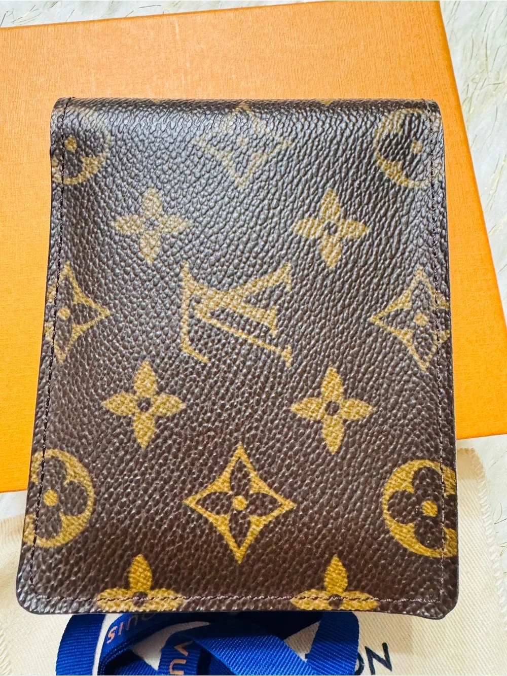 Louis Vuitton Multiple Bifold Mens wallet Mono with duster